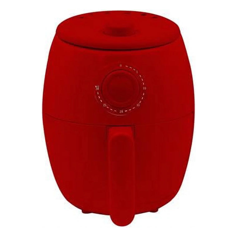 J-Jati Cool Touch Housing Dial/Digital Hot Air Healthy Frying Air Fryer (Red) (2.0L)