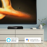Panasonic Streaming 4K Blu Ray Player with Dolby Vision and HDR10+ Ultra HD Premium Video Playback, Hi-Res Audio, Voice Assist – DP-UB820-K (Black)