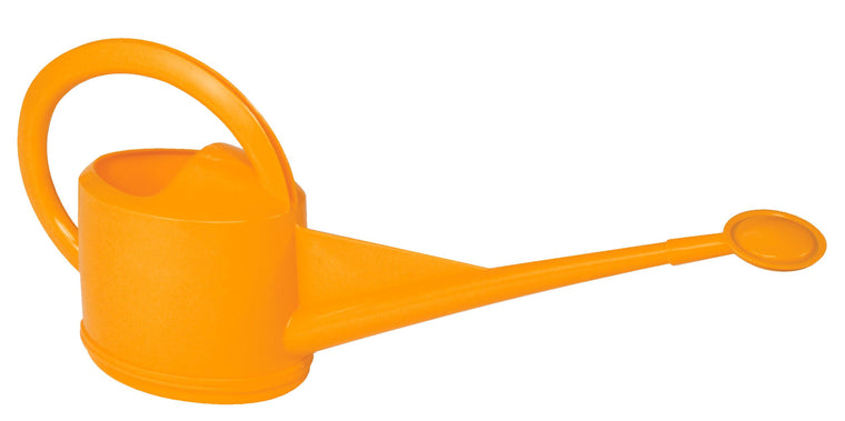 Dramm 12452 5-Liter Premium High-Grade Plastic Watering Can, Orange
